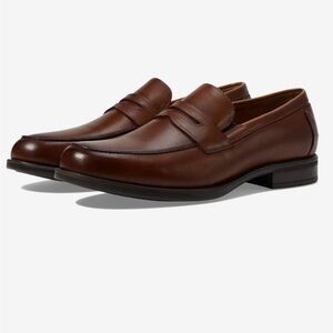 Classic Brown Leather Loafers